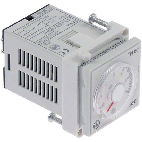 releu de timp CDC dimensiuni de montaj 35x35mm