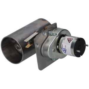 valva de ventilatie cu clapeta 12V ø ax 6mm ø 50mm