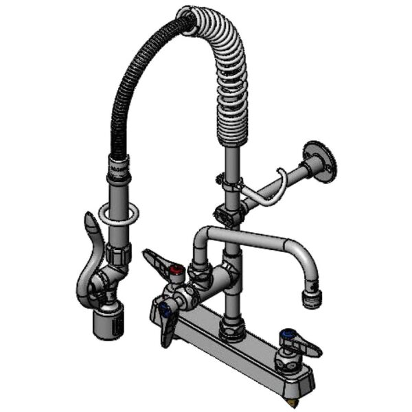 "8"" Workboard Mini-Pre-Rinse unit, Deck Mount, "