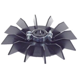 pală de ventilator plastic ø 124mm Î 18mm