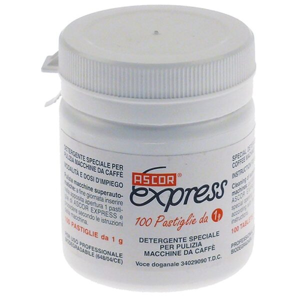 detergent pentru mașini de cafea 100 tablete de 1g