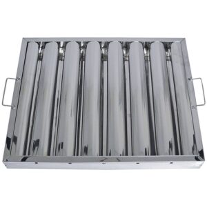 filtru hota labirint anti flacara AISI 304 Î 390mm