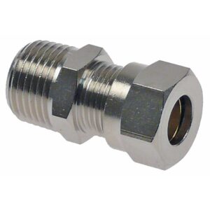 racord filetat pentru teava alamă nichelată