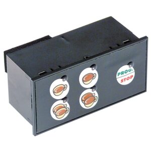 grup de taste cu comandă electronică L 89mm L 42mm