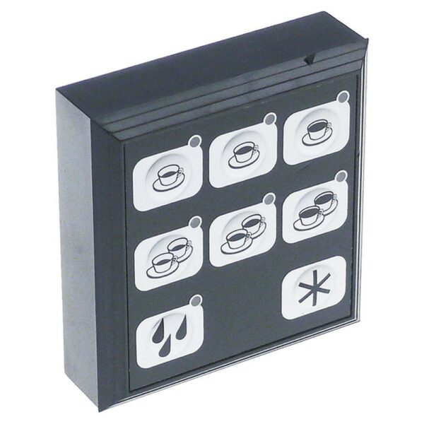 grup de taste cu comandă electronică L 88mm L 83mm