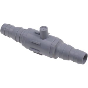 racord conector furtunuri plastic cu aerisire