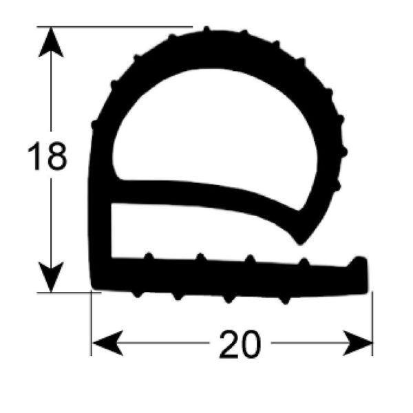 garnitură cameră frigorifică profil 9160 alb