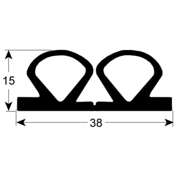 garnitură cameră frigorifică profil 9905 P 3m