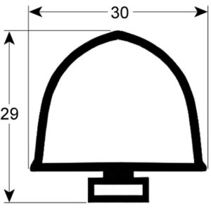 garnitură cameră frigorifică profil 9992 L 6000mm