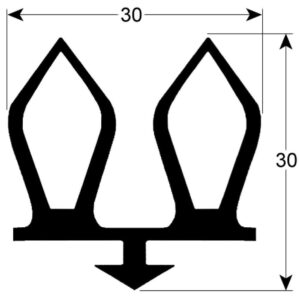 garnitură cameră frigorifică profil 9937 P 25m